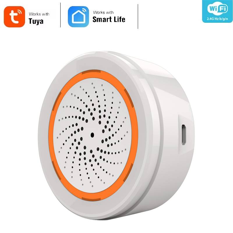 Home Security Technology - Smart Siren Alarm Tuya Zigbee Sound