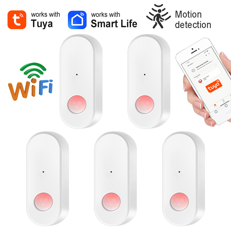 Home Security Technology - Tuya WiFi PIR Motion Sensor Smart