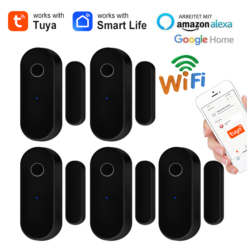 Home Security Technology - Tuya WiFi Door Open Close Detector