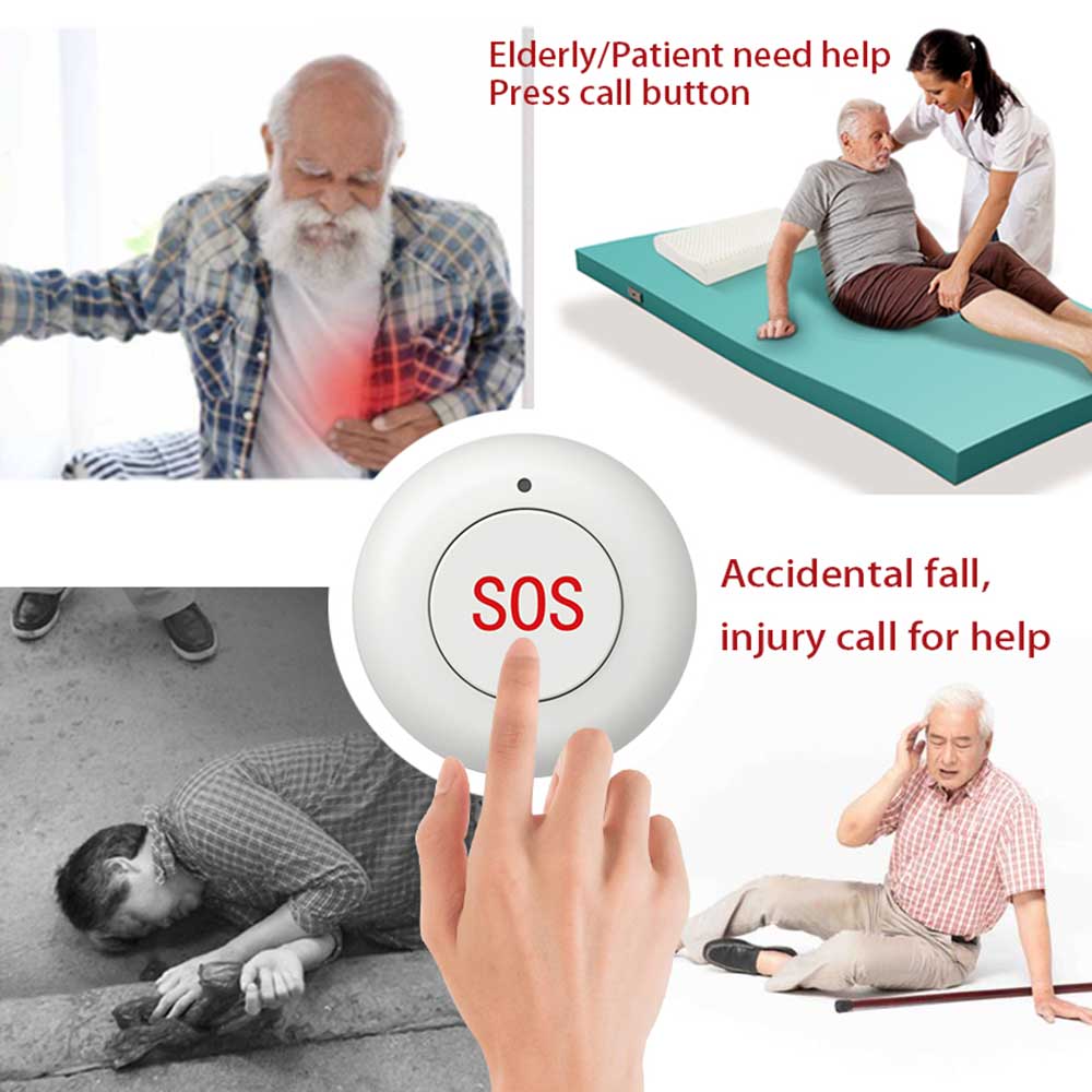Wireless SOS Button Smart Home - Home Security Technology review and price