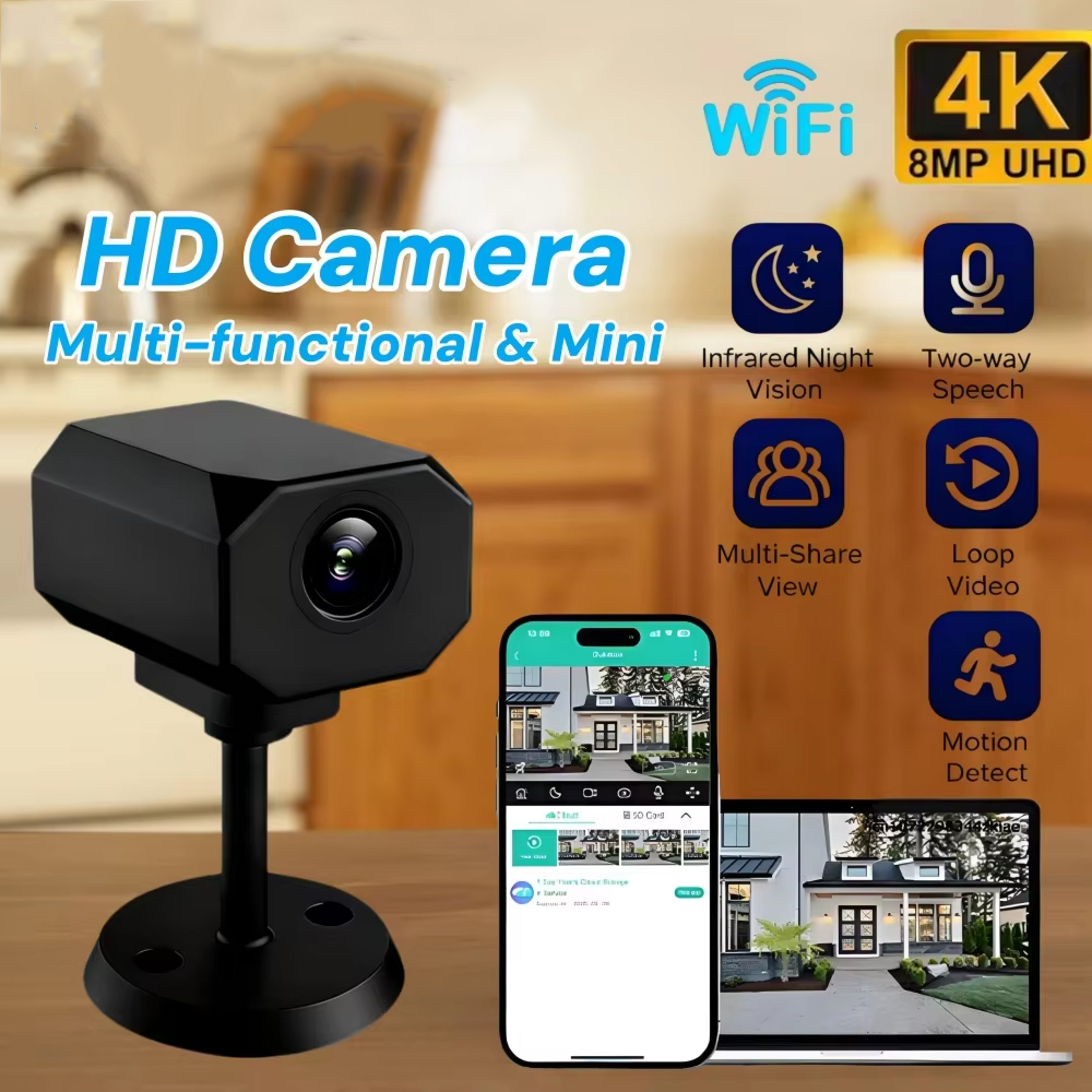 4K HD WiFi Security Camera for - Home Security App review and price