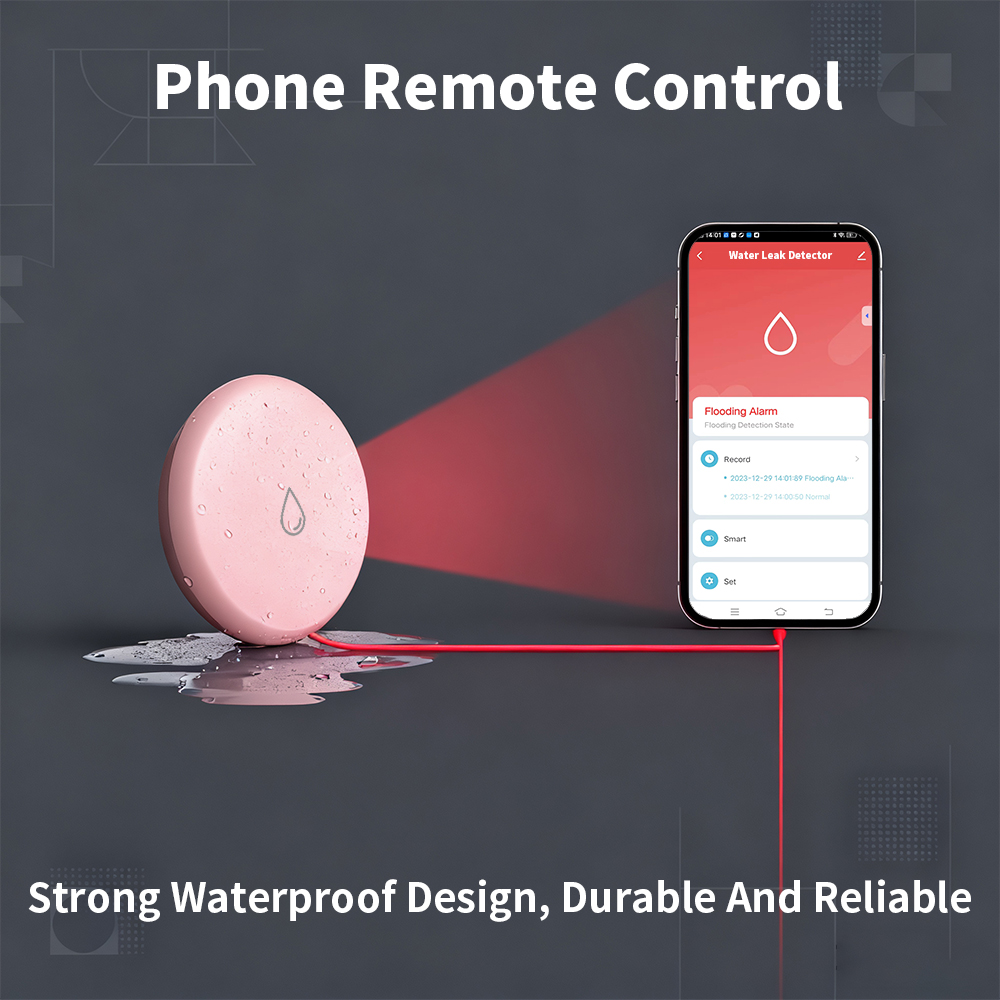 Zigbee Leakage Sensor LED Imme - Home Security App review and price