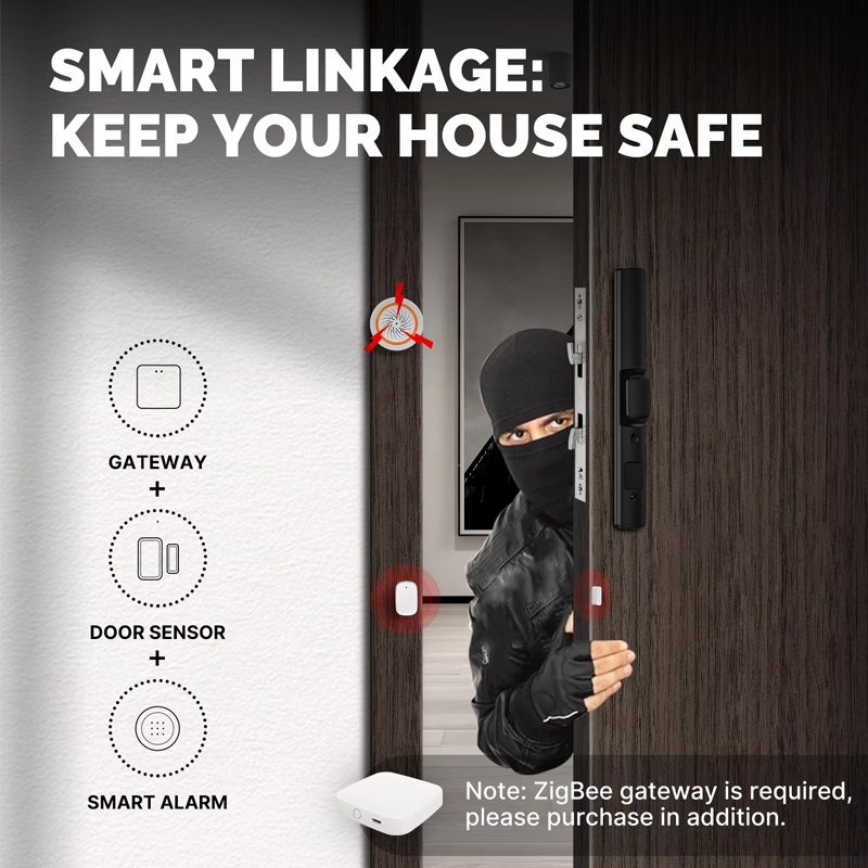 MOES Tuya ZigBee Smart Window  - Home Security Technology review and price