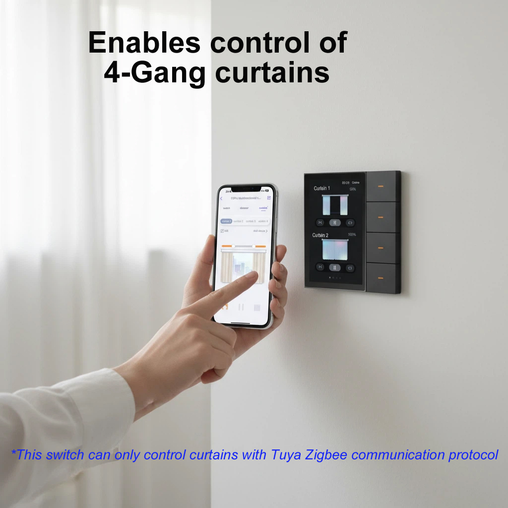 F3-pro Tuya Smart Panel ZigBee - Home Security Technology review and price