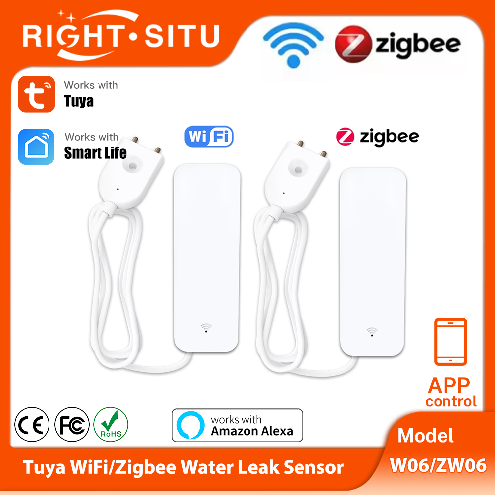 Tuya WiFi Zigbee Water Sensor  - Home Security Technology review and price