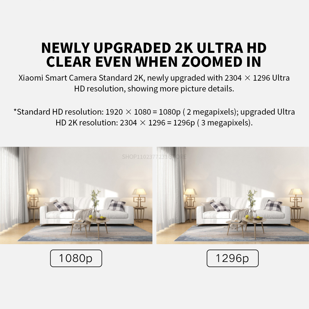 Xiaomi Smart IP Camera 2K 1296 - Xiaomi Home Security Camera 2K review and price