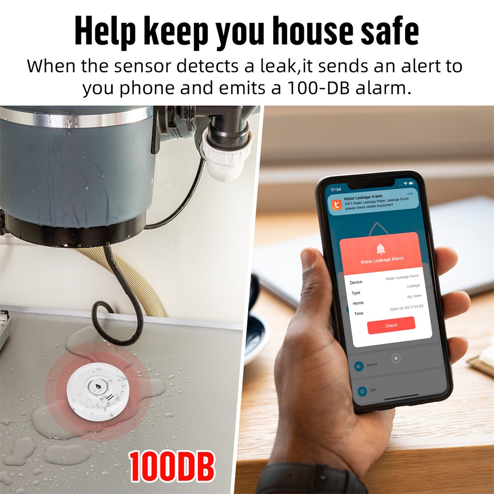 Fuers Water Leakage Detector S - Home Security Technology review and price