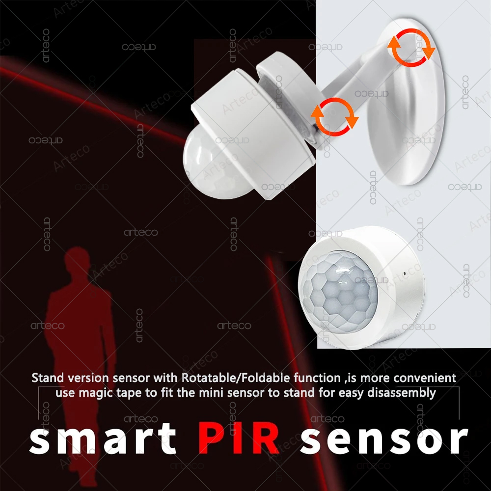 Zigbee 3.0 Mini PIR Motion Sen - Home Security App review and price