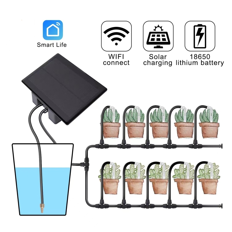 WIFI Solar Automatic Watering  - Home Security Technology review and price
