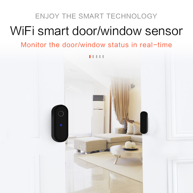 Tuya WiFi Door Open Close Dete - Home Security Technology review and price