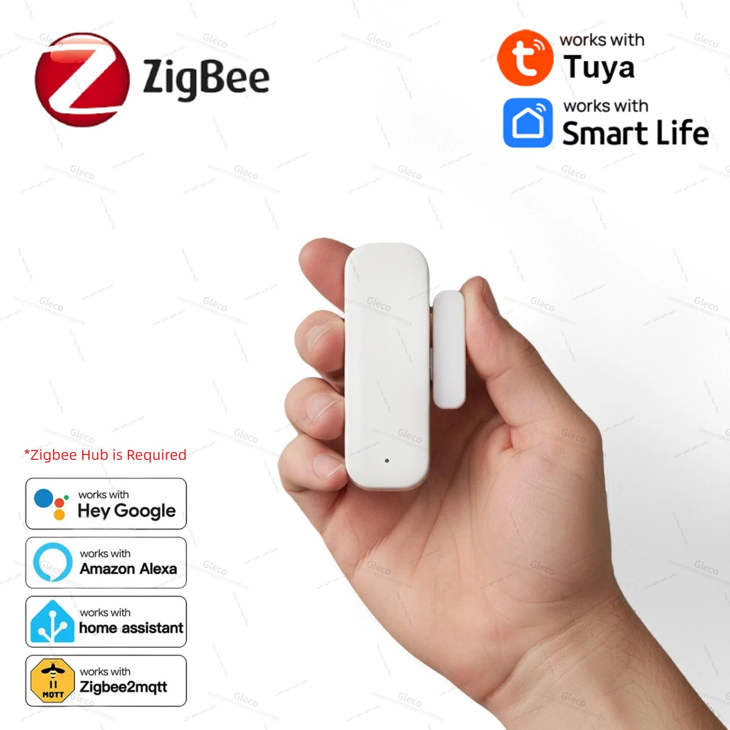 Tuya Zigbee Door Window Sensor - Home Security Technology review and price