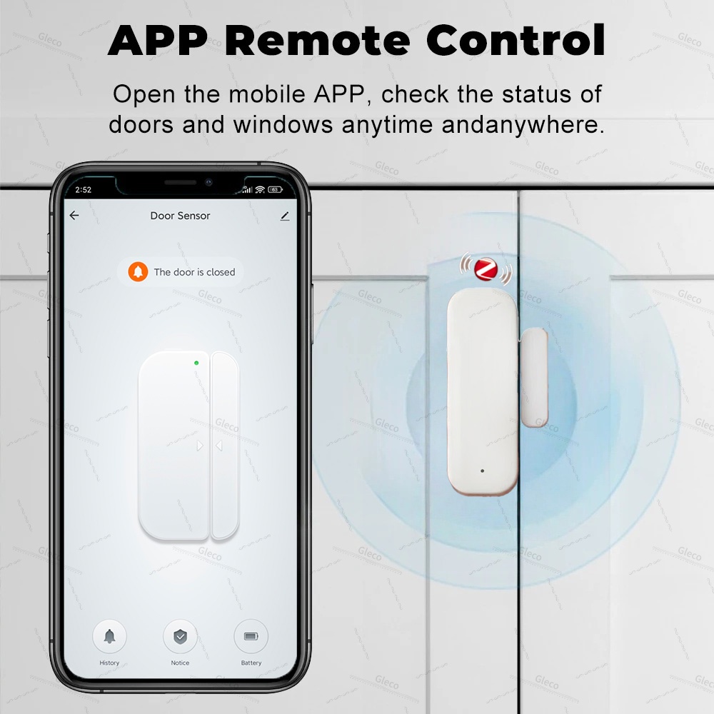 Tuya Zigbee Door Window Sensor - Home Security Technology review and price