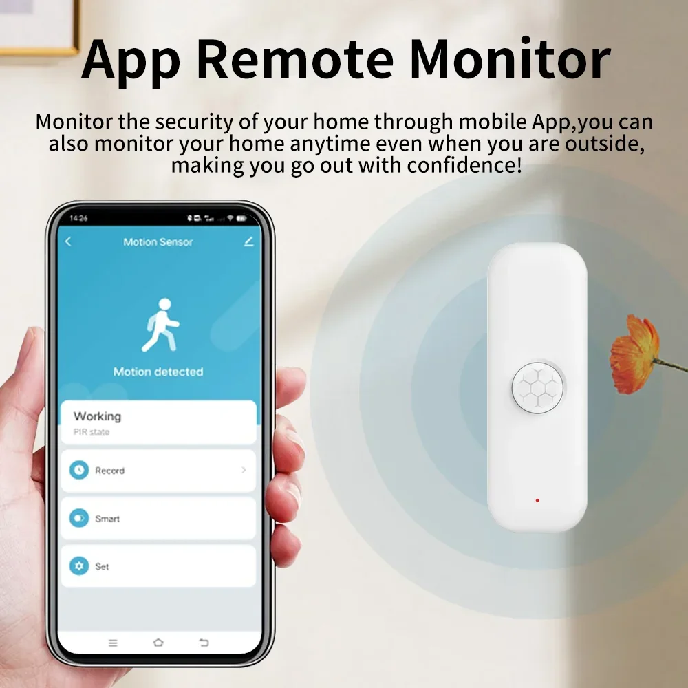 Tuya WiFI Motion Sensor PIR Sm - Home Security App review and price